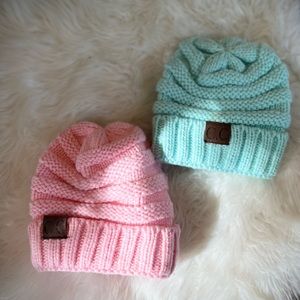 Infant C.C. Beanies (set of 2)